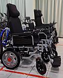 Инвалидная коляска COSIN COLOR 180E , с  электроприводом  24v  500w. Возможность индивидуальной регулировки., фото 4