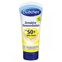 Bubchen Солнцезащитное молочко для младенцев с чувствительной кожей, фактор защиты 50+, 100 мл