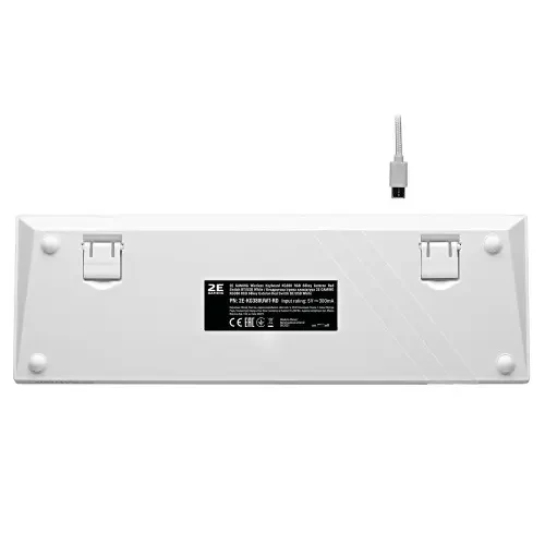Клавиатура игровая 2E GAMING KG380 RGB 68key Gateron Blue Switch,White