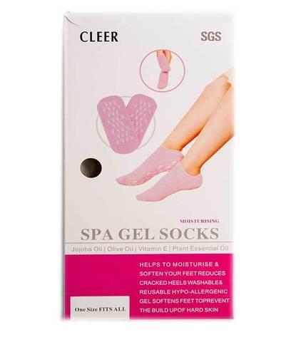 Гелевые носочки увлажняющие SPA Gel Socks {компллекс масел + витамины} - фото 4 - id-p104209430
