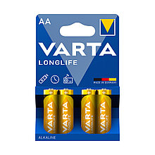 Батарейка VARTA Longlife Mignon 1.5V - LR6/AA 4 шт в блистере