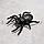 Паук игрушечный бегающий для розыгрышей черный, фото 5