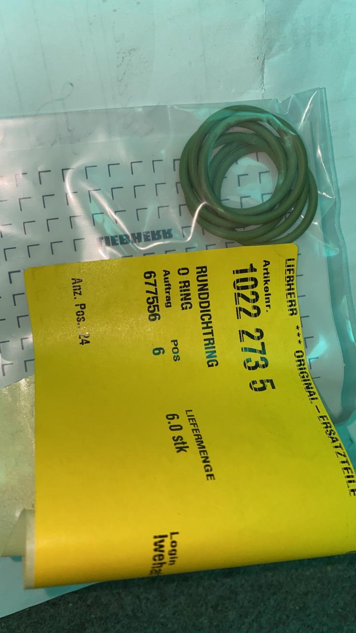 O-ring Liebherr 10222735