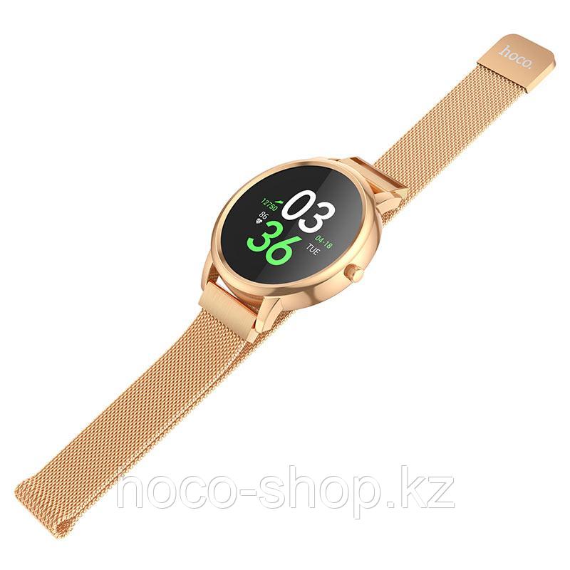 Смарт-часы Hoco Y8 Rose Gold - фото 2 - id-p104212038