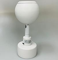 Спот накладной круглый с встроенной лампой,  10W белый, фото 2