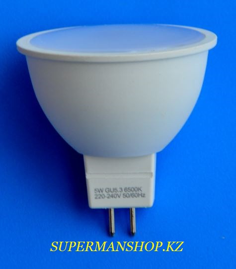 LED MR16 5w230v6500K GU5.3 MEGALIGHT NEW - фото 1 - id-p104212350