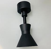 Спот накладной с встроенной лампой,  10W  черный, фото 3