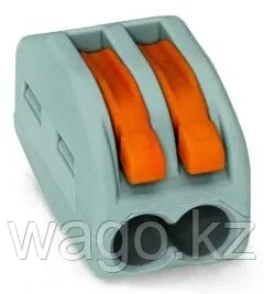 Клемма классическая для сращивания, для всех типов проводников WAGO 222-412