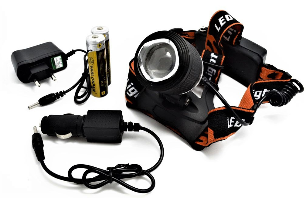 Налобный светодиодный аккумуляторный фонарь Led Headlight MX-33-1-T6 - фото 1 - id-p104215759
