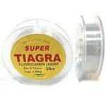 Леска 30м TIAGRA 0.12мм fluorocarbon SHIMANO белый 93166 Китай