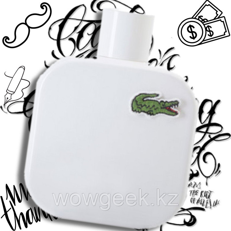 Мужской одеколон Eau de LACOSTE L.12.12 Blanc