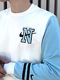 Свитшот Nike N бел голуб, фото 3