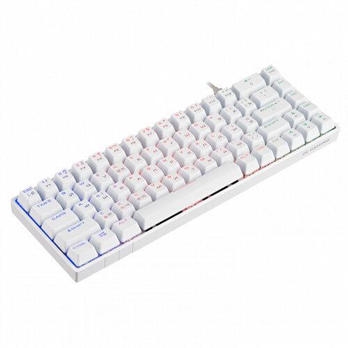 Клавиатура игровая 2E GAMING KG380 RGB 68key Gateron Red Switch White