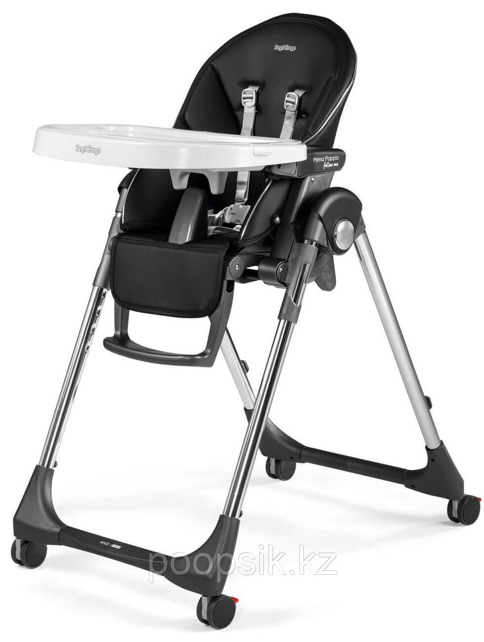Стульчик для кормления Peg-Perego Prima Pappa Follow Me Hi-Tech Licorice