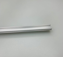 Профиль алюминиевый для LED ленты, серебро, с матовым экраном - 2м, фото 6