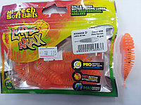 Силиконовая приманка LURE MAX STINKER 2.0" цена за 1шт цвет-008 Fire Carrot упак. 8шт (LSST2-08-008) 97979