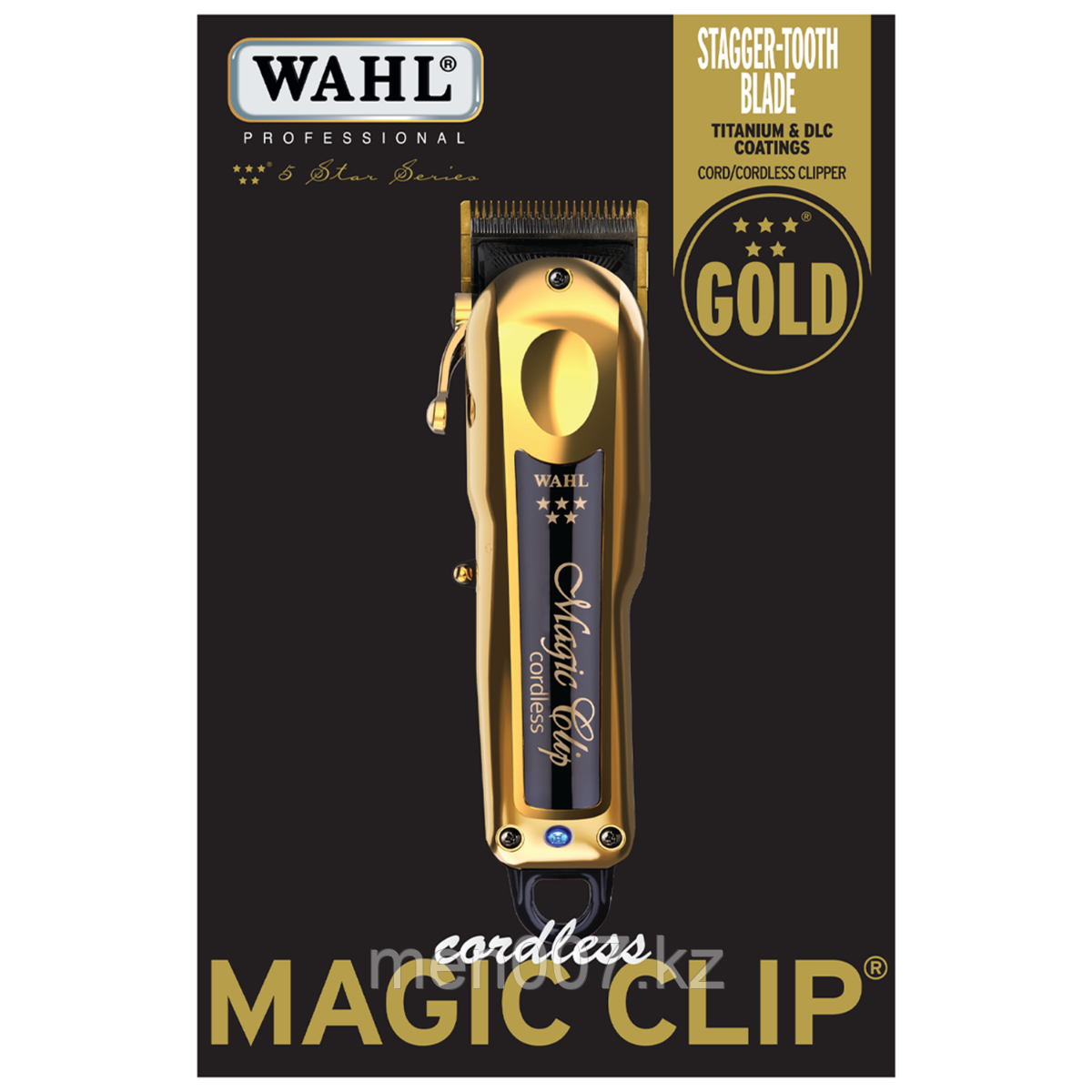 Машинка "Wahl - Cordless Magic Clip Five Star GOLD" (в комплекте зарядная станция) - фото 3 - id-p104224927