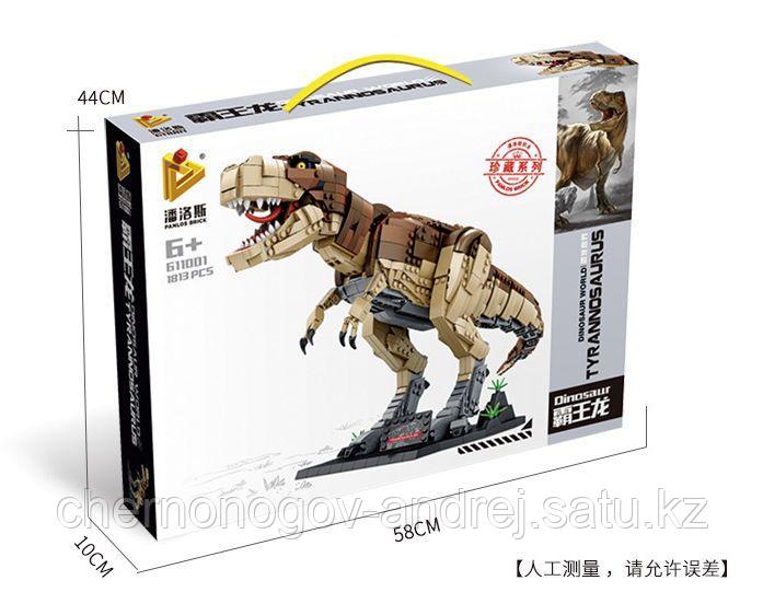 Конструктор Jurassic World 75936 Panlos Brick 611001 «Тираннозавр Рекс» Мир Юрского периода