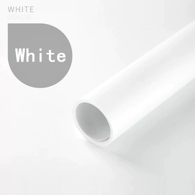 Фон пластиковый-винил белый  матовый 130Х60 см