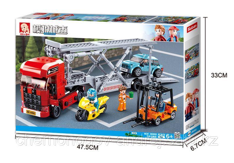 Конструктор аналог лего LEGO Sluban Citi Город 0880 Автовоз
