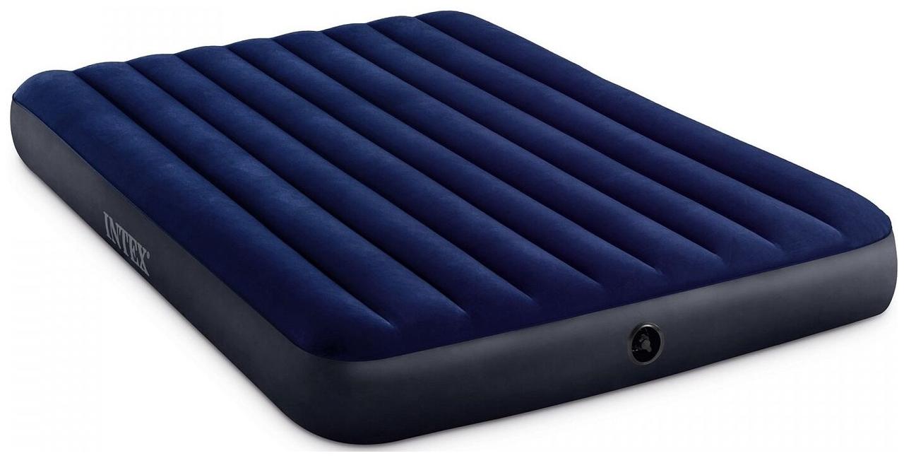 Надувной матрас даухместный Intex Classic Downy Airbed 64759 (203x152x25 cм) - фото 1 - id-p104228137