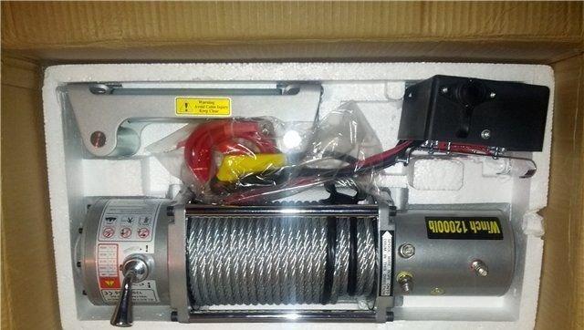 Лебедка Electric Winch 12000 lb - фото 3 - id-p89333481