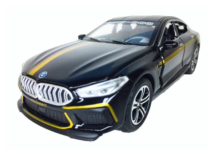 Модель автомобиля BMW M8 Manhart черный