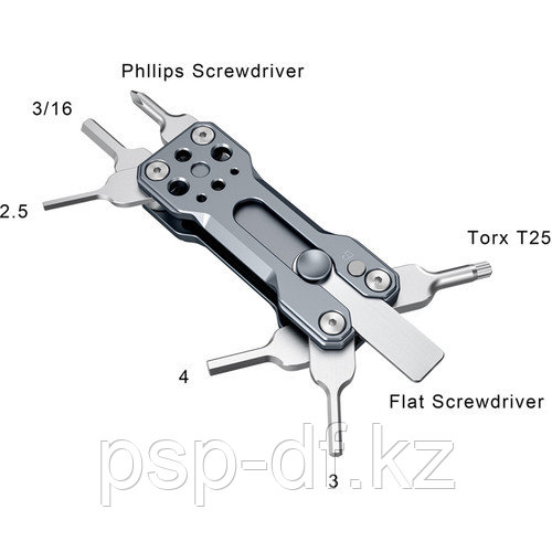 Набор складных отверток SmallRig Hunter Folding Screwdriver Kit AAK2495 - фото 3 - id-p104242192