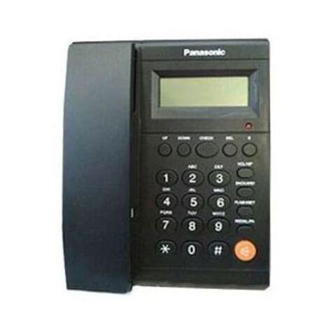 Телефонный аппарат стационарный проводной Panasonic KX-TSC94CID с дисплеем и спикерфоном (Черный) - фото 1 - id-p104242215