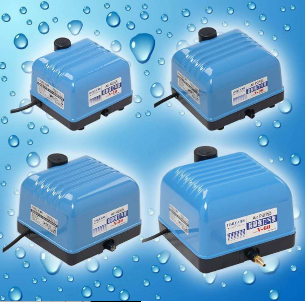 Мини компрессор, ультра тихий кислородный насос для аэрации воды, рыбоводства, аквариум - фото 1 - id-p104243895
