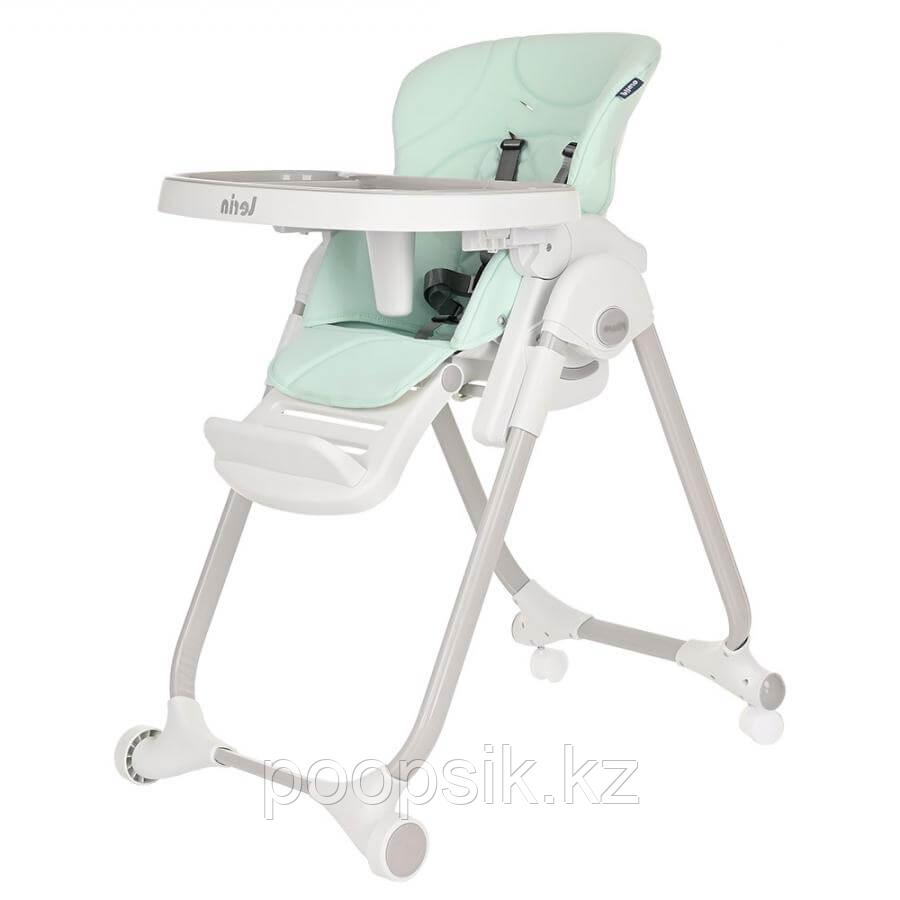 Стул для кормления Lerin Pituso Мятный Eco-кожа