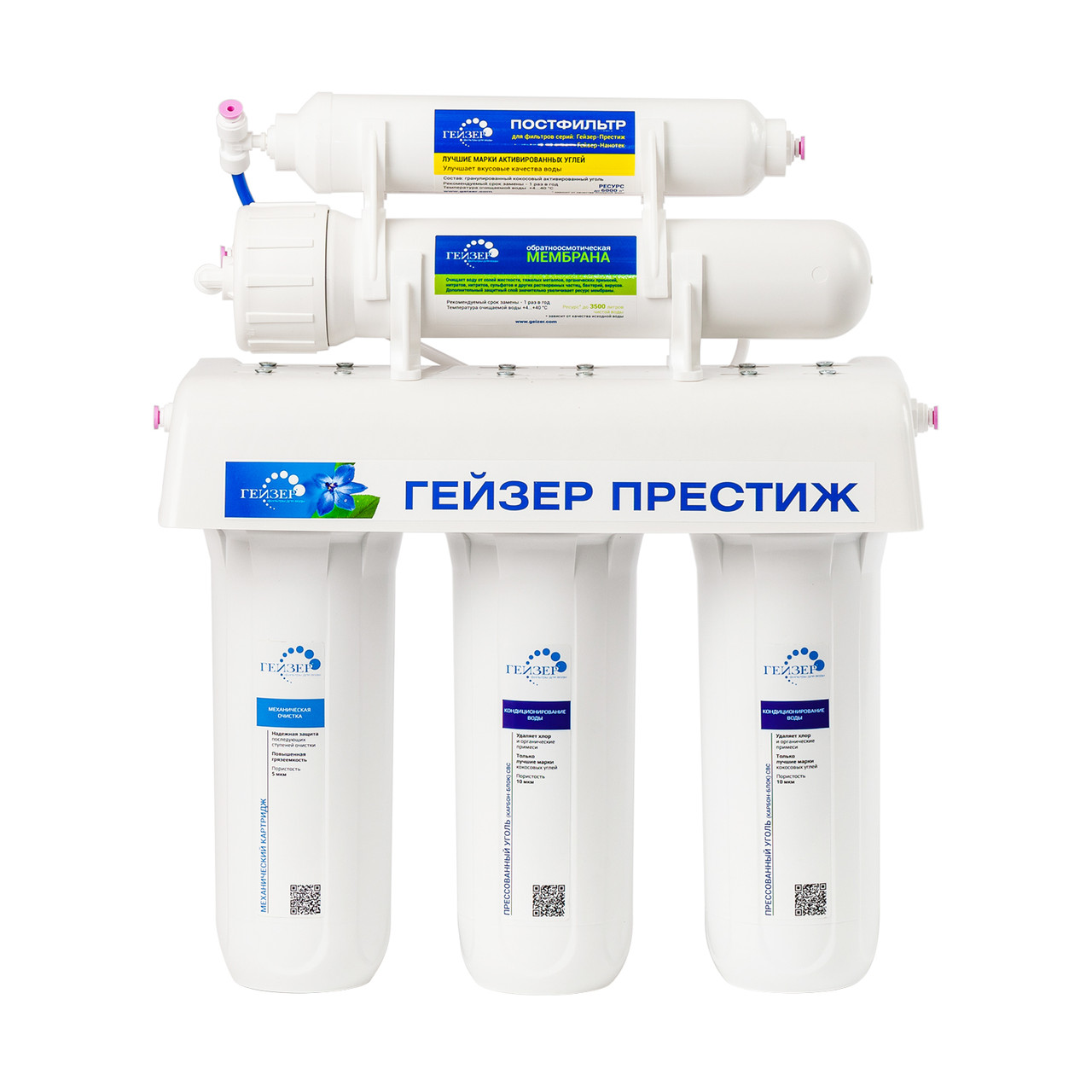 Фильтр Гейзер Престиж с системой обратного осмоса (12 л бак)
