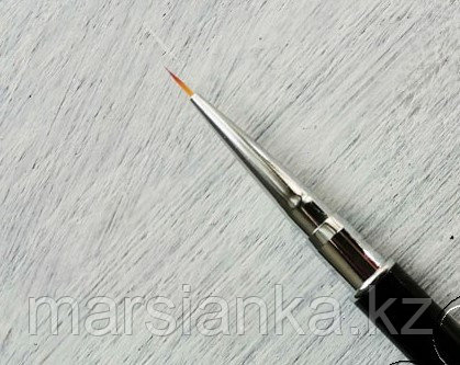Кисть "волосок" со стразами №000
