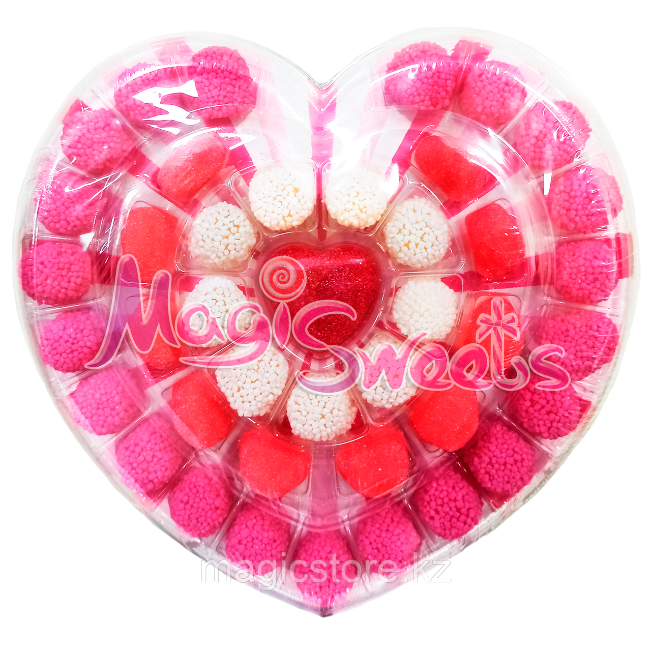 Factory Мармелад "Сердце розовое ассорти" 280 гр. / Испания - фото 1 - id-p104249697