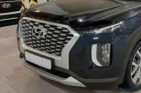 Мухобойка (дефлектор капота) Hyundai Palisade 2018+ - фото 1 - id-p103906051