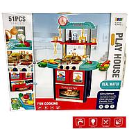 Помятая упаковка!!! 8764 Play House  Кухня с водой, гриль 51предм звук,свет 60*53см, фото 3