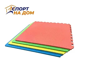 Напольный коврик-пазл (120*120 см) без рисунков.