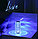 Кристальная настольная лампа "Роза" с сенсорным датчиком и пультом. Романтический ночник., фото 7