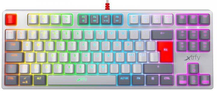 Клавиатура игровая/Gaming keyboard Xtrfy Retro - фото 1 - id-p104253126