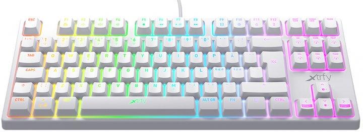 Клавиатура игровая/Gaming keyboard Xtrfy White