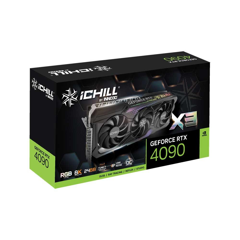 Видеокарта RTX 4090 inno3D iChill X3