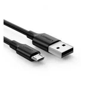 UGREEN 60138 Кабель US289 Micro USB Male To USB 2.0 A  Male Cable 2M (Black)