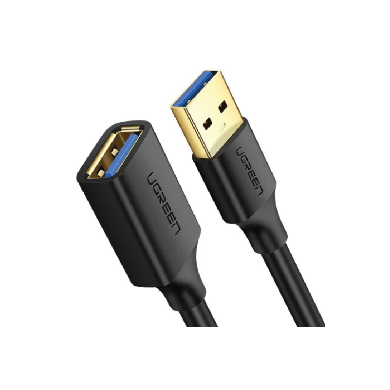 UGREEN 10368 Кабель удлинительный USB 3.0 Extension Male Cable 1m (Black)