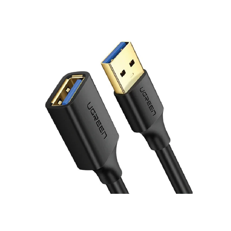 UGREEN 30126 Кабель удлинительный US129 USB 3.0 Extension Male Cable 1.5m (Black)
