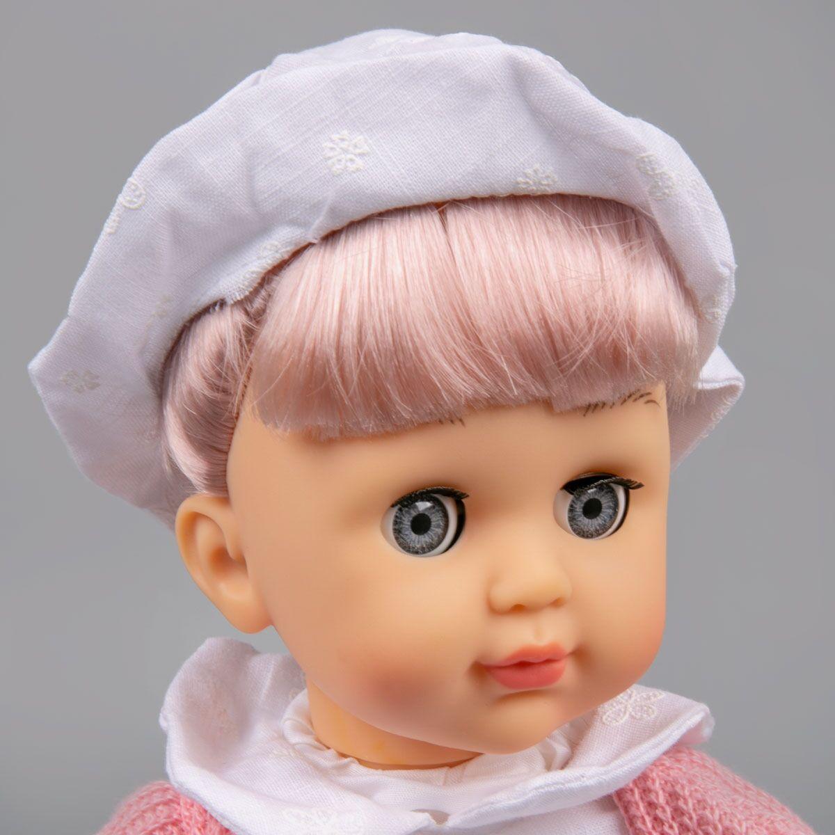 Кукла блондинка в цветочном платье Little baby