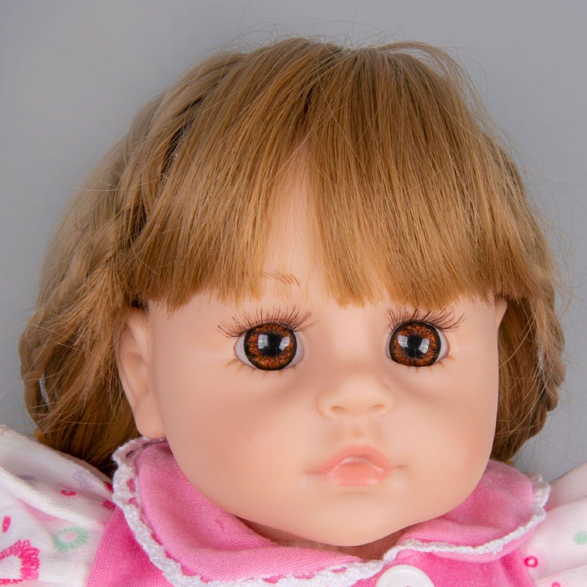 Кукла блондинка в цветочном платье Little baby - фото 2 - id-p104255545