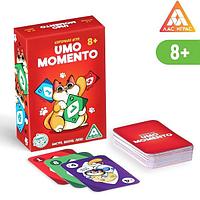 Карточная игра UNO Moment с котиком, 8+