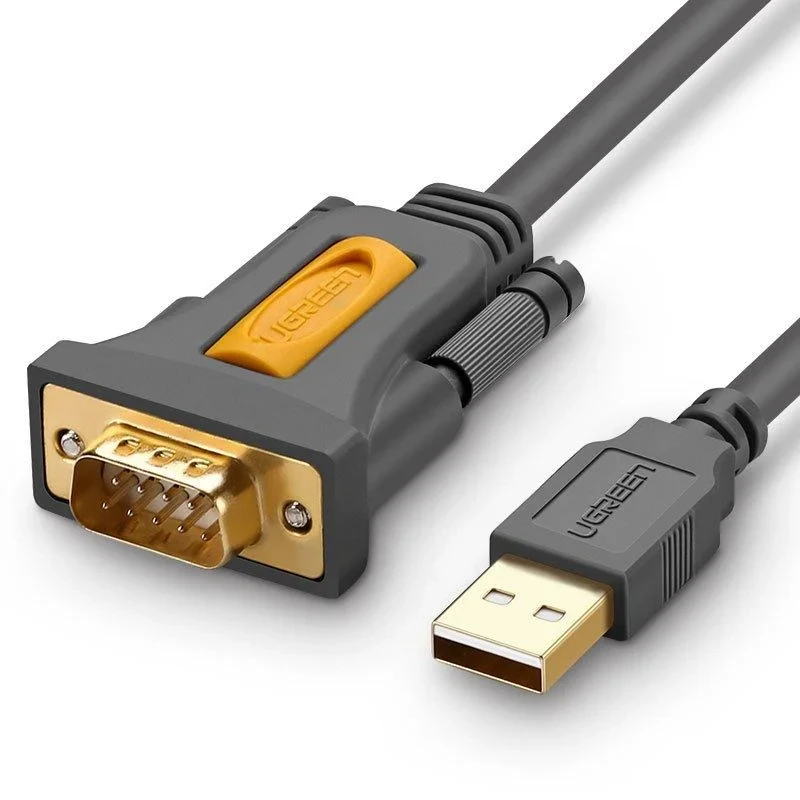 UGREEN 20211 Кабель CR104 USB to DB9 RS-232 Adapter Cable 1.5m