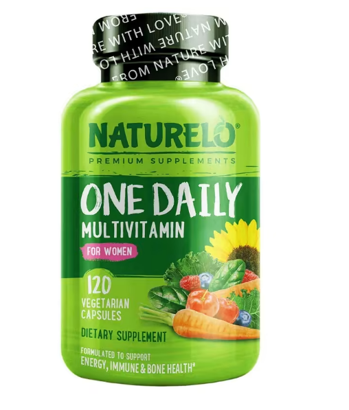 NATURELO, мультивитамины ежедневного применения для женщин,120 вегетарианских капсул