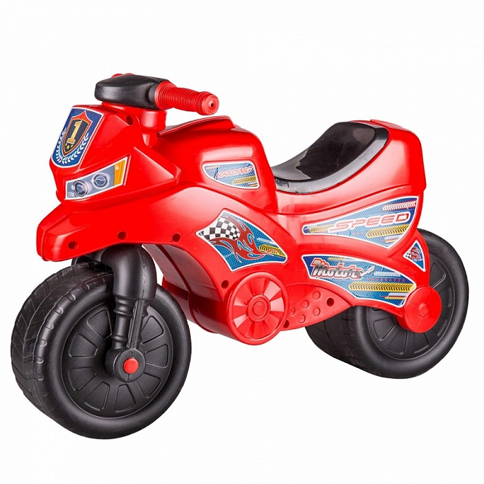 Каталка детская Альтернатива Мотоцикл красный - фото 1 - id-p98813488